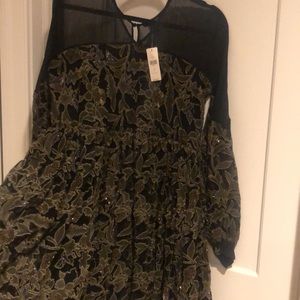 Anthropologie beaded dress NWT